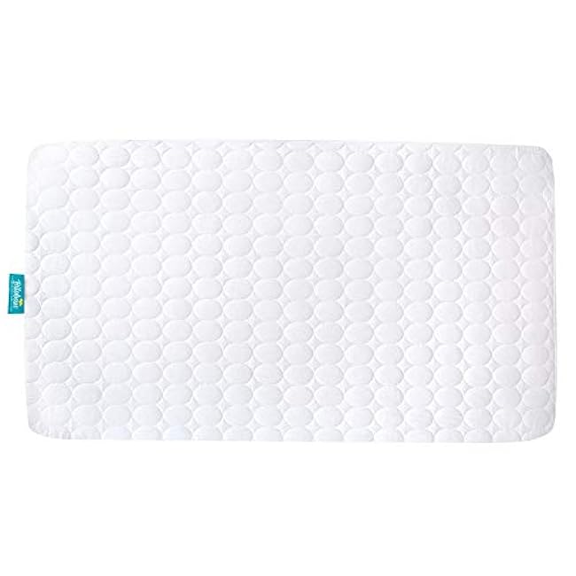 Crib Mattress Protector Pad Waterproof, Toddler Waterproof Crib Mattress Cover, Machine Washable & Dryer Fit Baby Toddler Bed Mattress Protector (Standard Size 52¡± x 28¡±)