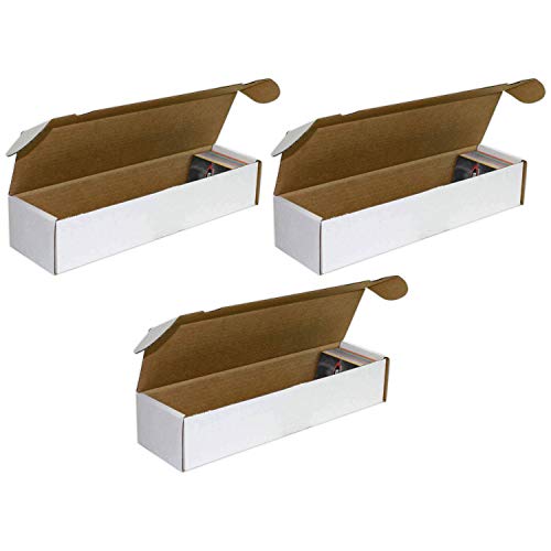 Bcw 800-Count Storage Box For Standard 20Pt Trading Cards, 200 Lb. Test Strength (3-Count) #TOP4