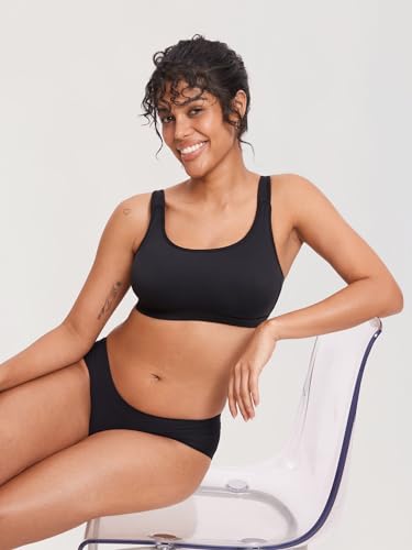 MOMANDA Women's Pumping Bra Hands Free Maternity Nursing Sports Bras for Breastfeeding Wireless All-in-One2