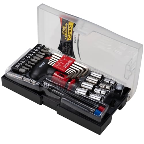 Kit compacto de herramientas TAKAGI CT-100 29 piezas miniatura 1