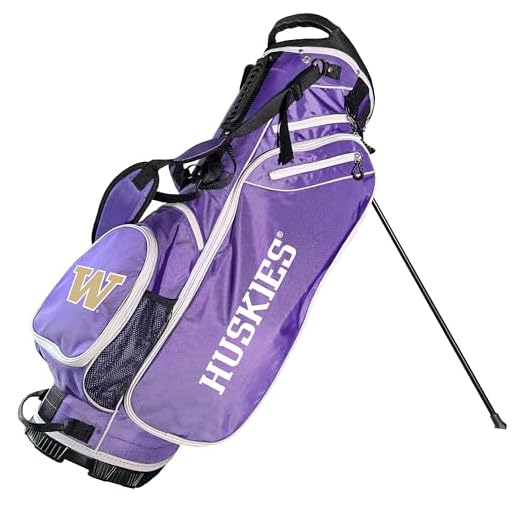 Lightweight NCAA Washington Stand Golf Bag
