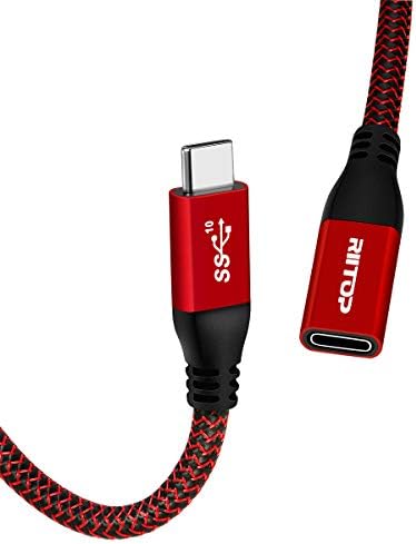 RIITOP USB Switch On Off Data And Power Extension Cable Adapter 3ft For - View #8