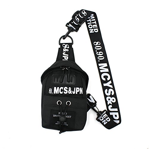 RARITYUS Freestyle Street Chest Sling Bag Mini Hip-hop Personality Phone Pouch Shoulder Messenger