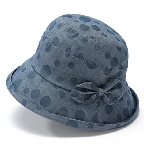 Chapeau de tissu grand-mère léger et pliable pour éviter les coups de chaud