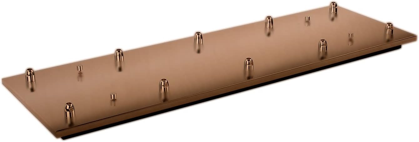 Kuzco Lighting Canopy - 10 Light Port Canopy-1 Inches Tall and 8.25 Inches Wide-Vintage Brass Finish