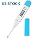 Thermometer for Fever, Waterproof Quick Reading Digital Oral Thermometer with Fever Indicator and Memory Recall Function, Best Accurate Rectum Armpit Thermometer for Baby Kids and Adults