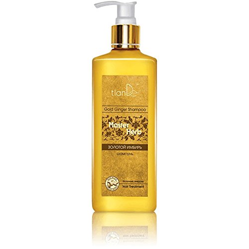 Anti-Dandruff Ginger Hair Shampoo, 21308 TianDe, 300 ml, Solves the Root Dandruff Cause, 300 ml (Pack of 1)