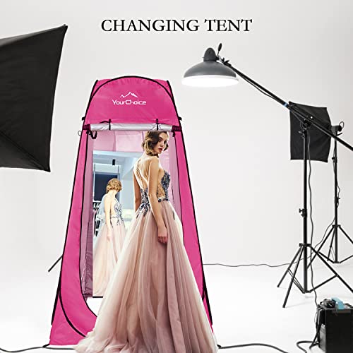 Image of Your Choice Pop Up Shower Tent 47.2 inch Wx74.8 /82.7 inch H Privacy Changing Tent
