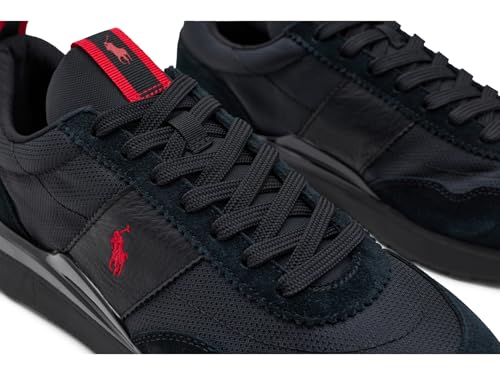 Image of POLO RALPH LAUREN Train 89 Suede & Oxford Sneakers | Casual Shoes