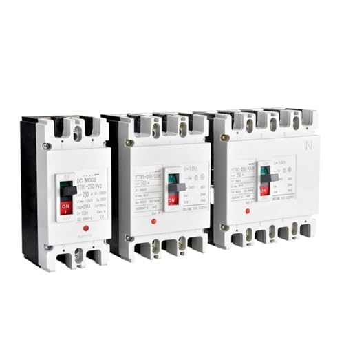 Interruptor de caja moldeada transparente 25kA y disyuntor trifásico de 3 polos a 225A 5