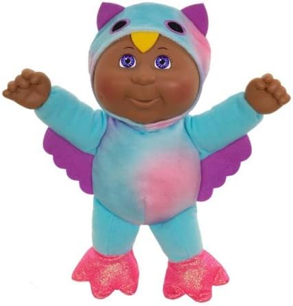 Cabbage Patch Kids Collectible Cuties Enchanted Friends Esther Owl Baby Doll, 9 Inch, Multi-Colour