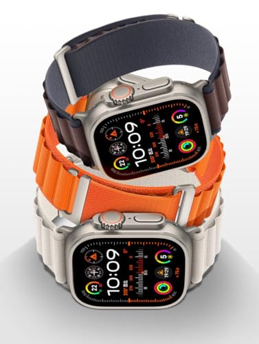 Correa compatible con Apple Watch Alpine Loop con tejido transpirable y cierre seguro 3