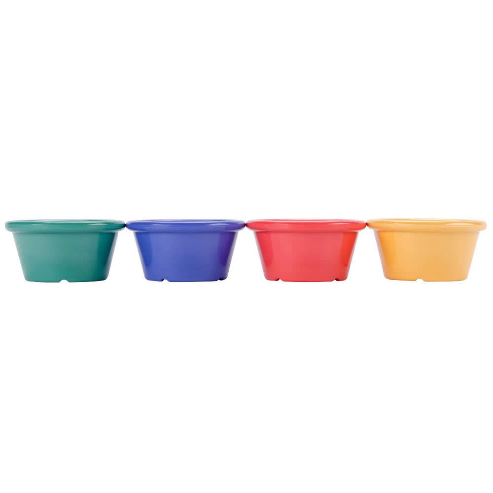 Mardi Gras Ramekins - 4 Colors, 2 oz. Pack of 12 -4