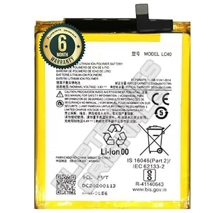 Image of LC40 Battery for Motorola E 2020 XT2052 Battery with 6 Month Warranty**** (X92)