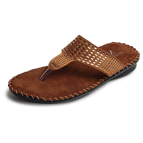 Image of XE Looks Stylish Black Slip-On Soft doctor Slippers for women