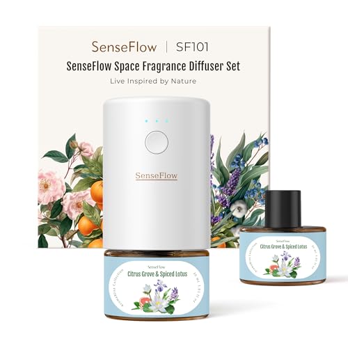 Difusor aromático eléctrico SenseFlow waterless blanco