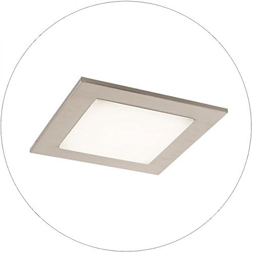 Kreuzer lighting acero inoxidable panel LED cuadrado de ...
