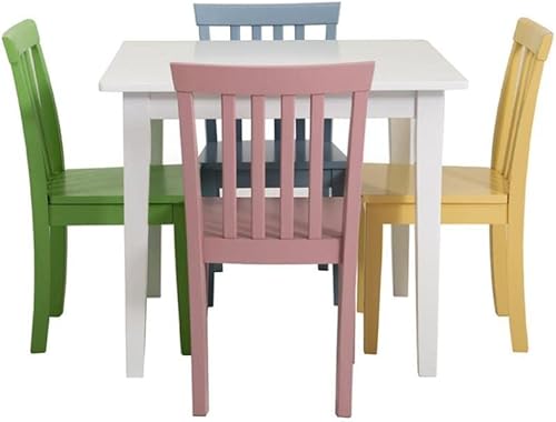 Coaster Home Furnishings Rory - Juego de comedor de 5 piezas, multicolor