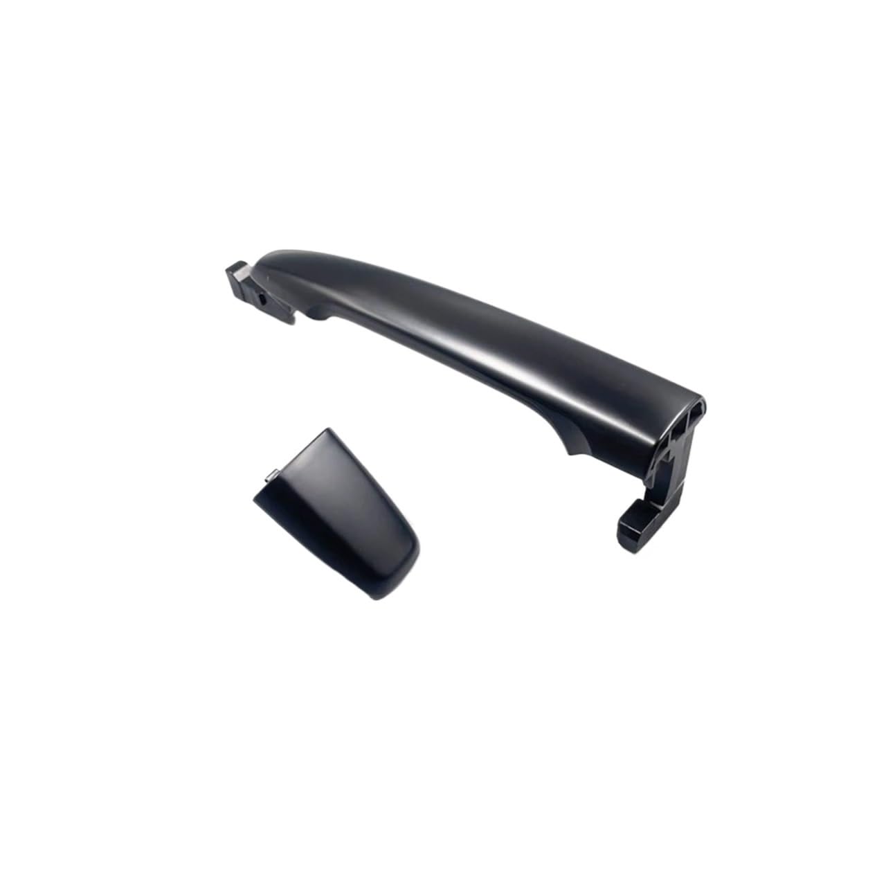 HLJNLVBN Door Handle for Mitsubishi for Lancer 2008 2009 2010 2011 2012 2013 2014 2015 2016 2017 Sedan Door Black Handle(Rear Right)