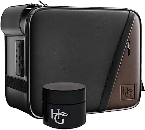 Herb Guard Leather Large Case with Combination Lock