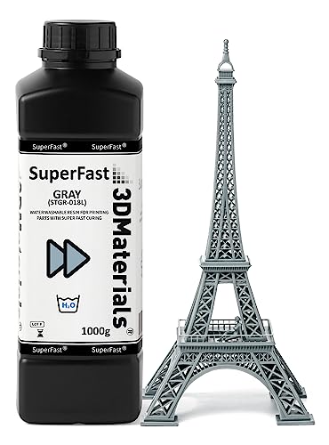 SuperFast 4K 3D Printer Resin Water Washable