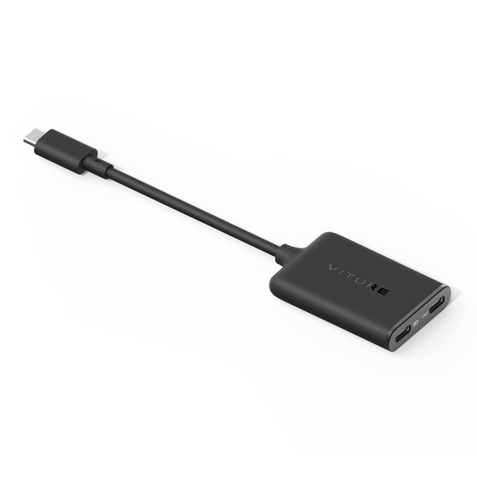 VITUREUSB- C XR Charging Adapter for USB-C iPhone, Enabling Multi-Screen, Enhanced 3DoF, Spatial 3D, VR Video Features, Fits iPhone 17/16/15, Charge and Play for Other Devices