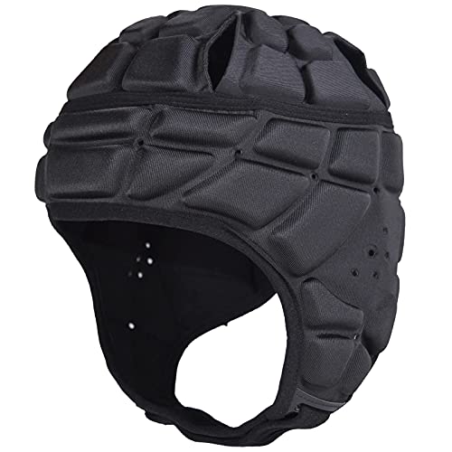 Hobrave Soft Padded Headgear Flag Football Helmet Rugby Headguards Shell For Child Youth thumb #4