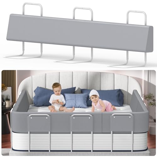 Protección contra caídas con barandilla cama niño 180cm deformable 2