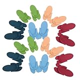 LALADEFIEE Ciabatte Monouso Per Pedicure in Eva 12 Paia Infradito Leggere Antiscivolo Per Hotel Spa Uso Domestico e Viaggi