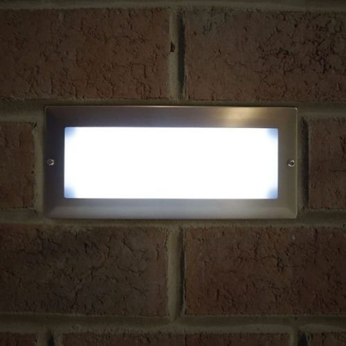 EternaYESSS LED Bricklight c/w Stainless Steel Frame, Multi