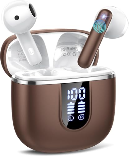 Écouteurs sans fil Bluetooth 5.4 son stéréo hi-fi