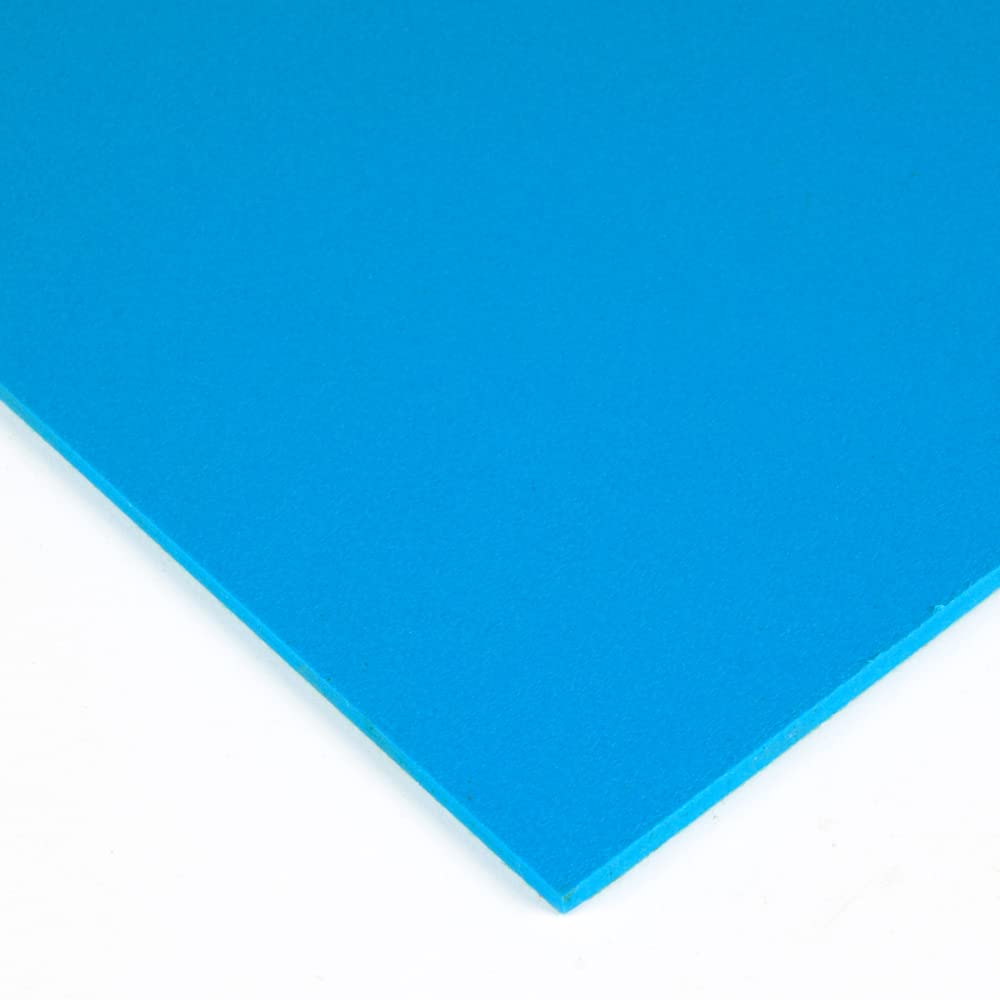 PVC Espumado Plancha Medidas 200cm x 100cm Grueso 3mm Color azul