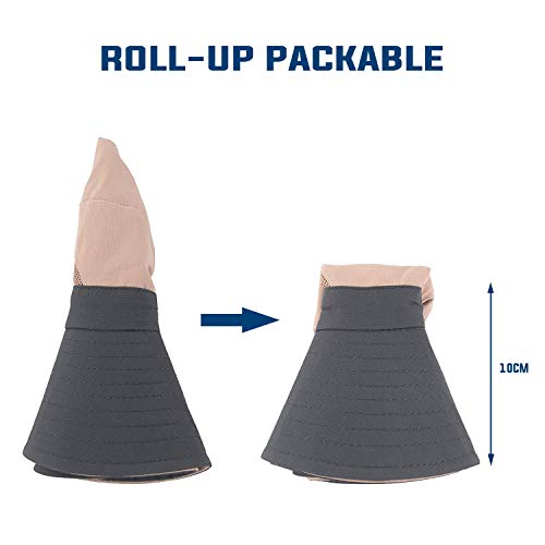 image for OZ SMART Wide Brim Sun Hat UPF 56 + UV Protection, Women Premium Multi