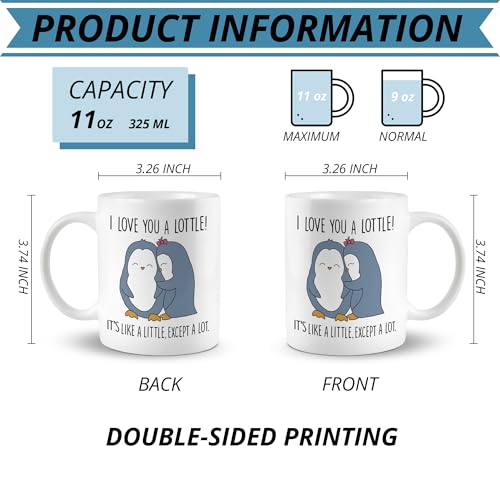 Taza de café de cerámica con patrón artístico 11 oz miniatura 7