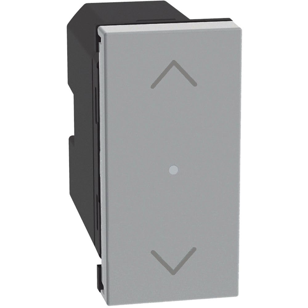 BTICINO Interruttore Tapparella Wireless MatixGO JG4027CWI, Interruttore WiFi con Batteria, Controllo da Remoto App Home+Control, Funziona con Alexa, Google Home, Apple Home, Automazioni, Smart Home