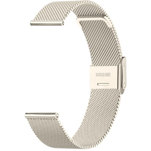 Sundara 20mm Edelstahl Milanese Mesh Armband für Samsung Galaxy Watch 7 6 5 4 40mm 44mm/6 4 Classic 46mm 42mm 47mm 43mm/...