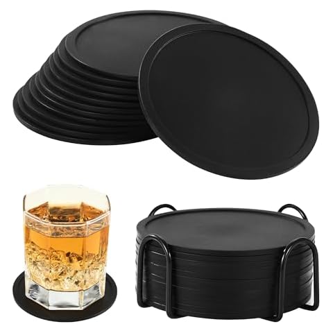 12 Sous-verres en Silicone BUCOMTU Cover