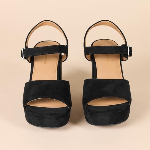 Amazon Essentials Women's Platform Heel Sandal3