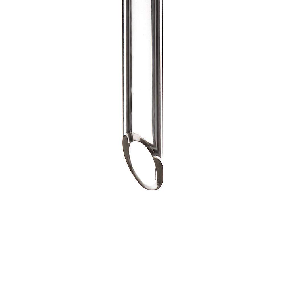 StonyLab 2-Paquet Entonnoirs en Verre Borosilicaté, Borosilicaté Glass Funnel, Tige Courte Diamètre de 100 mm, Longueur de Tige de 100 mm