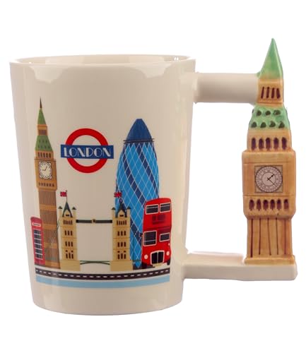 Puckator Big Ben London Icons Ceramic Shaped Handle Mug