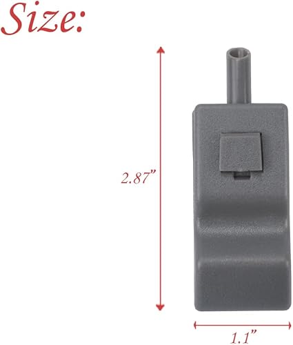 Miniatura 9 de RLB-HILON Perillas de bloqueo interior de puerta delantera o trasera compatibles con Chevrolet GMC GM Silverado Sierra 2007-2013 (modelo clásico 07