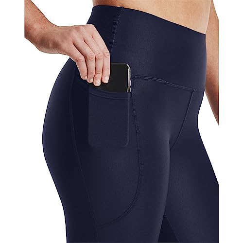 Image of Under Armour Womens HeatGear Armour High Waisted Pocketed No-Slip Leggings