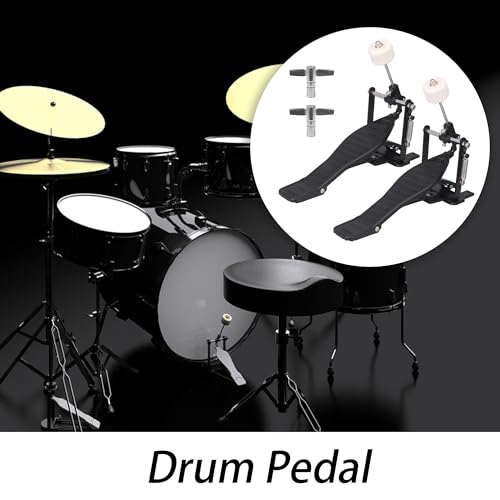 Pedal simple para bombo de aleación de aluminio 125x230mm miniatura 4