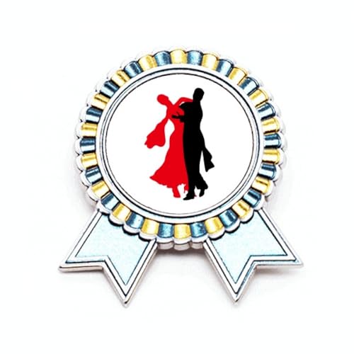 Médaille Dancing Dancing, une broche en métal taille M à porter fièrement lors de vos galas