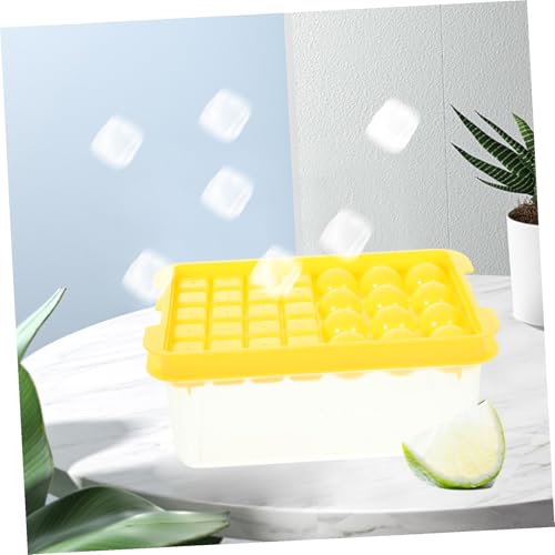 Molde de hielo de silicona con bandeja doble y pala miniatura 3
