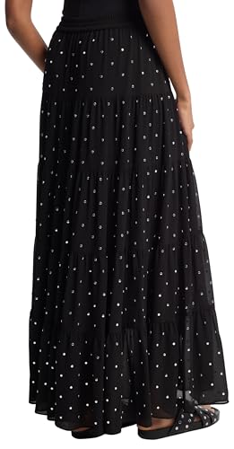 Michael Kors Women's Studded Tier Maxi Skirt2