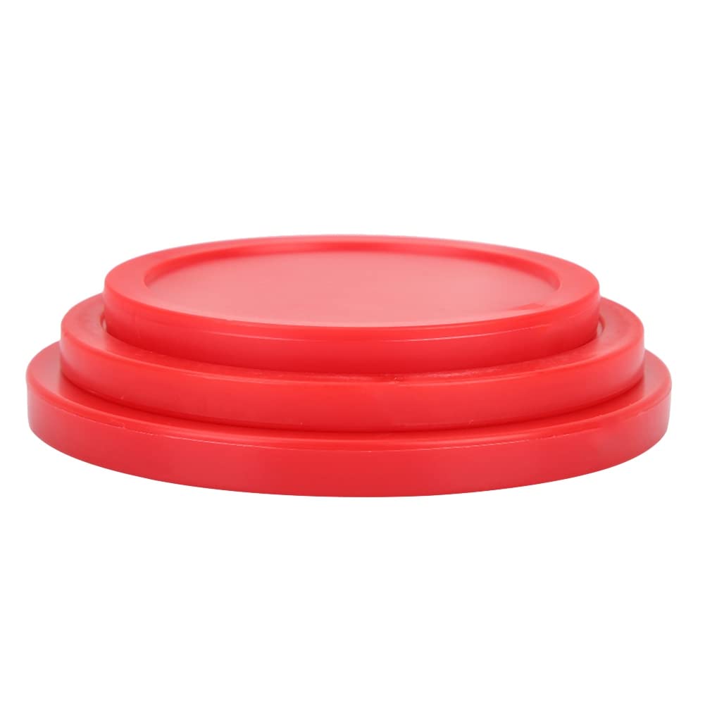 Krążki do cymbergaja, 4-pak Home Air Hockey Red krążki zamienne do stołów do gry Akcesoria do sprzętu(82mm)