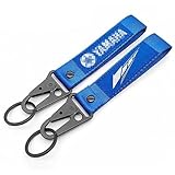 DWL 1pcs Keychain Key Ring Embroidered Keychain Motorcycle Keys Chain Biker Accessories Works (C)