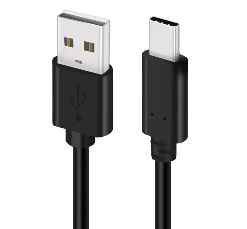 BPROD Câble USB Type-C Longue Broche 9mm Compatible avec Oukitel WP7 Chargeur Rapide, connecteur 9mm de Long – 1 mètre