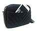Lola Mae Quilted Crossbody Bag, Trendy Design Shoulder Purse (Black)